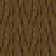 Wooden seamless pattern tile pixel art style. Abstract fashion fabric textures. Design for web and mobile app.