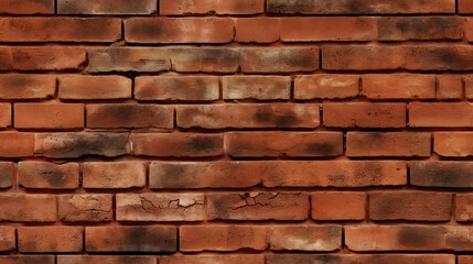 Obraz premium red brick wall seamless texture
