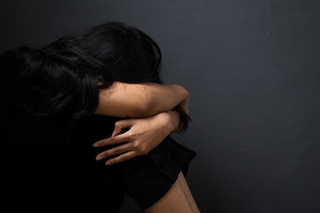 Stop violence against Women. Sexual abuse, human trafficking, domestic violence rape international women's day concept.