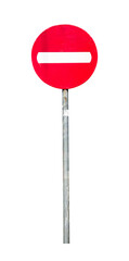 Stop sign board isolated. Traffic symbol element