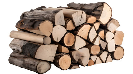自然の温かさ: 焚き火のための薪の魅力 No.032 | Natural Warmth: The Allure of Firewood for Campfires Generative AI