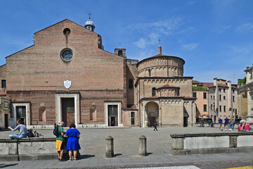 Padova la Basilica Cattedrale di Santa Maria Assunta ed il Battistero - Veneto
