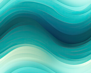 Fototapeta premium abstract cool colored seamless gradient background with waves