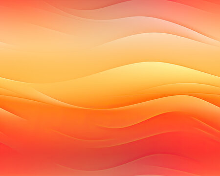 abstract orange gradient wave background