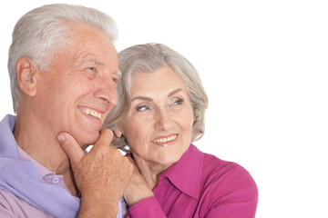 Portrait of happy senior couple