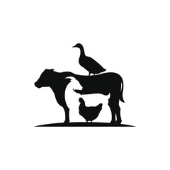 Animals icon isolated on white background