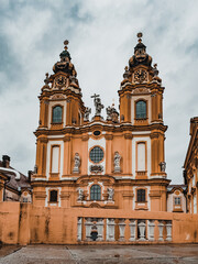 Naklejka premium Melk Abbey (German: Stift Melk), a Benedictine abbey above the town of Melk, Lower Austria, Austria