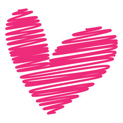 Scribbles Heart Icon