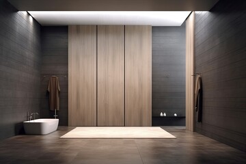 Wall & Door system for a truly modern and designer apartment that everything matches everything. Generative AI Technology 