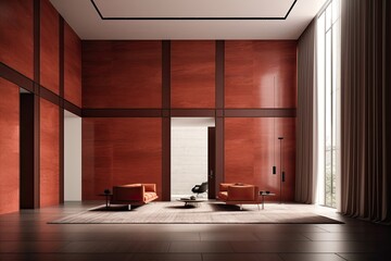 Wall & Door system for a truly modern and designer apartment that everything matches everything. Generative AI Technology 