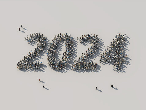crowd as the 2024 numbers
