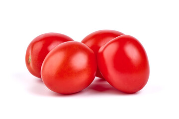 Tomatoes, isolated on white background.