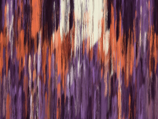 Background abstract colorful brush line orange purple