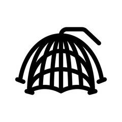 Fishing Net Icon Vector Symbol Design Illustration