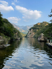 Fototapeta premium lake in the mountains