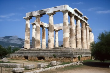 Obraz premium Greek temples