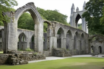 old church ruins