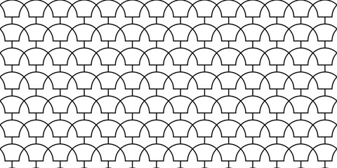 Seamless leaf and slab mosaic tile pattern. Digital backdrop illustration. 