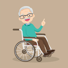 senior man in wheelchair 19