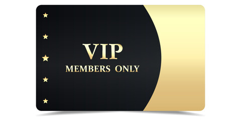 VIP. Vip in abstract style on black background. VIP card. Luxury template design. VIP Invitation. Vip gold ticket. Premium card.