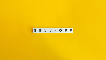 Sell-off Term.

