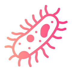 bacteria gradient icon