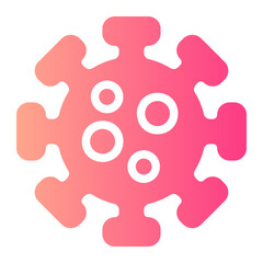 virus gradient icon