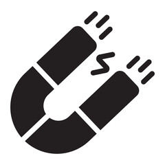 magnet glyph icon