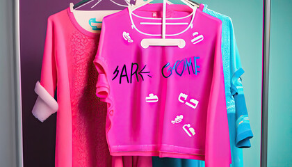 Vibrant Fuchsia and Neon Embracing the Barbiecore Fashion Trend