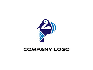   Letter modern  logo and branding animal logo design . Perfect logo for business related to industry. creative style logo design vector.