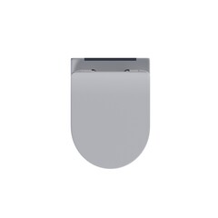 lavatory pan isolated on white background, bidet, 3D illustration, cg render