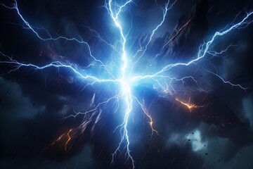 A mesmerizing dance of electrifying energy, unleashed - Plasma Bolt Pulse, Generative AI