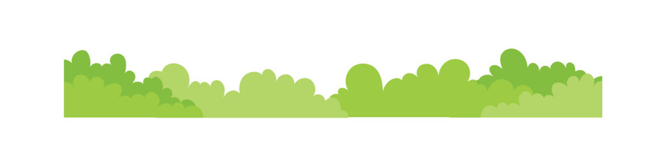 Fototapeta premium Green Landscape Illustration