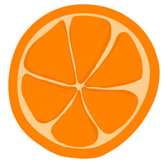 orange in half