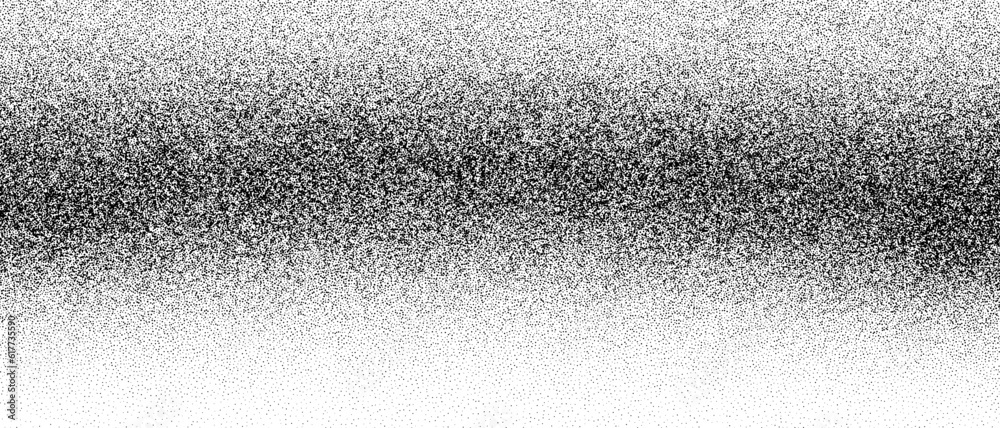 Wall mural gritty texture sand on transparent background.monochrome noise halftone, grit pattern.vector isolate