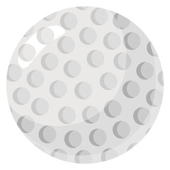 Golf ball icon. Club sport game sign