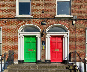 Bunte Haustüren in Irland