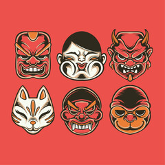 Set of Masks