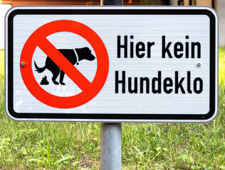 Kein Hundeklo