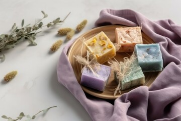 Handmade soap body. Generate Ai