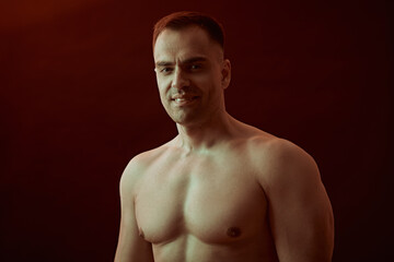 Fototapeta premium smile of champion