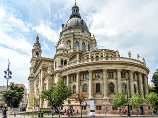 Fototapeta na wymiar St. Stephen’s Basilica, Budapest (Szent István-bazilika in Hungarian)