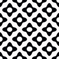 Abstract black and white shapes on white background, reminiscent of icon and aizome pattern.