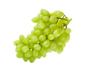 green grapes on transparent png