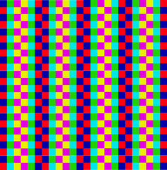 Seamless geometric vector texture in the form of an abstract background of colorful squares