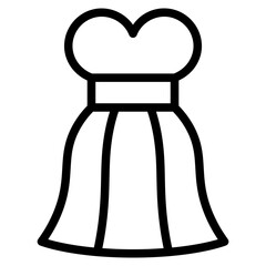 wedding dress line