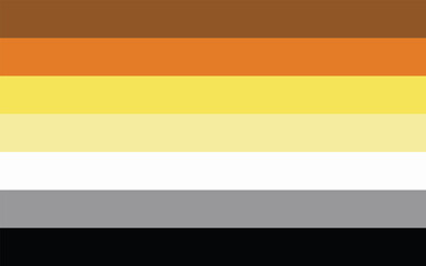 Bear Brotherhood pride flag Sexual identity pride flag