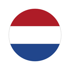 Netherlands flag simple illustration for independence day or election