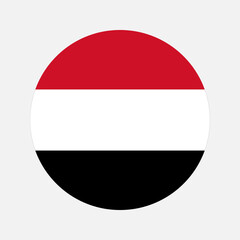 Yemen flag simple illustration for independence day or election
