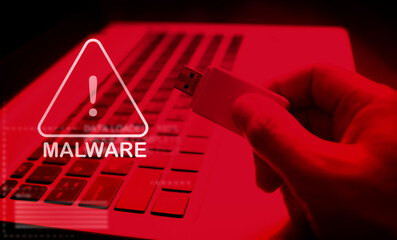 malware alert , security awareness